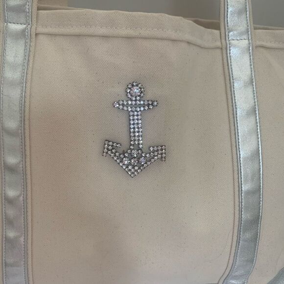 Tanner Nautical Canvas Tote - Picture 6 of 16